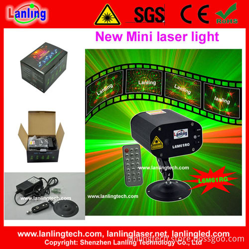 Mini Twinkling Disco Laser Projector
